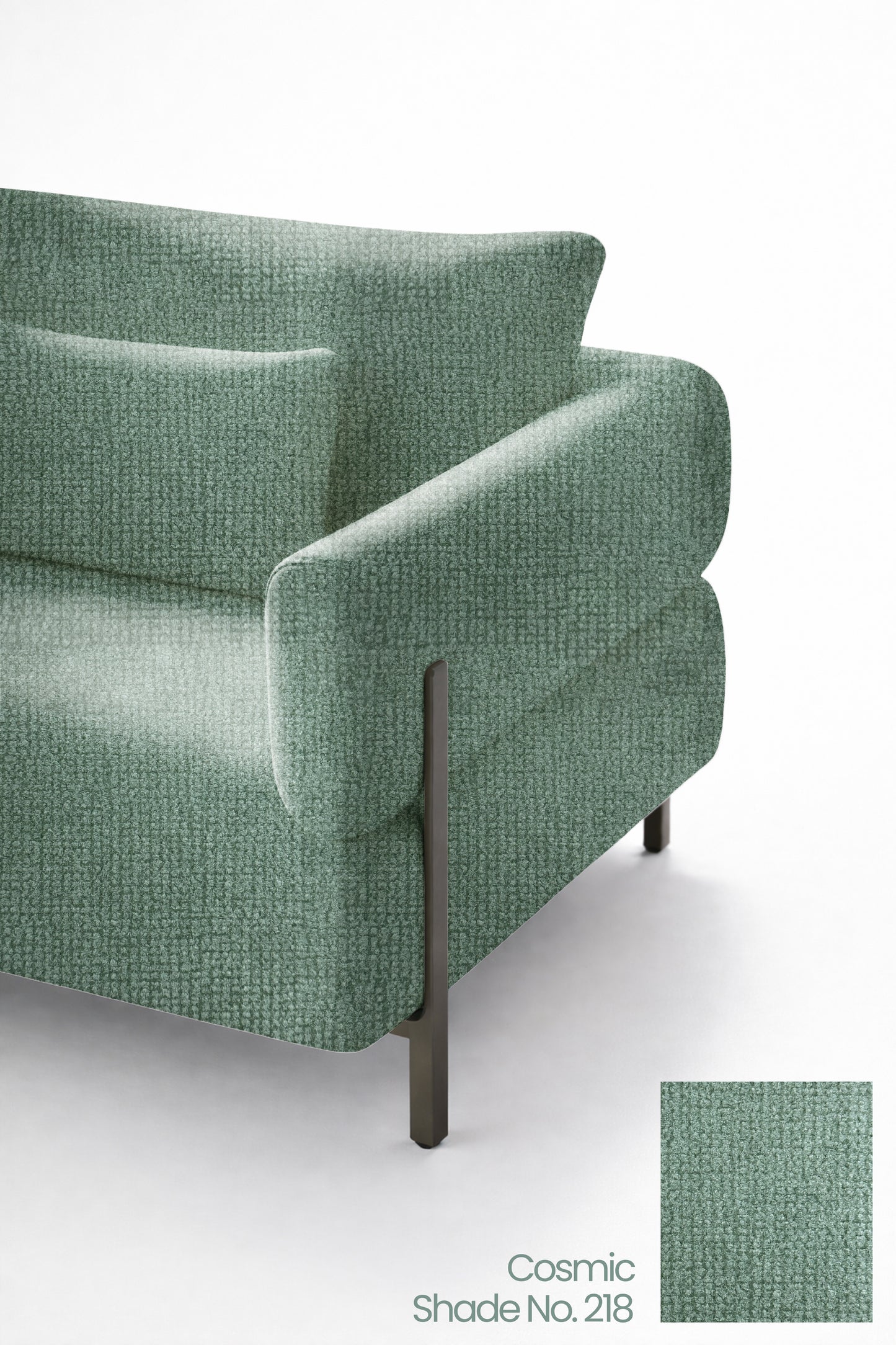 Muted Olive Color Sofa Fabric