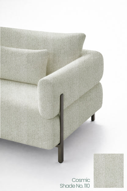 Silver Cloud Color Sofa Fabric