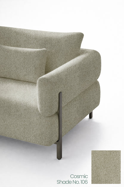 Stone Mist Color Sofa Fabric