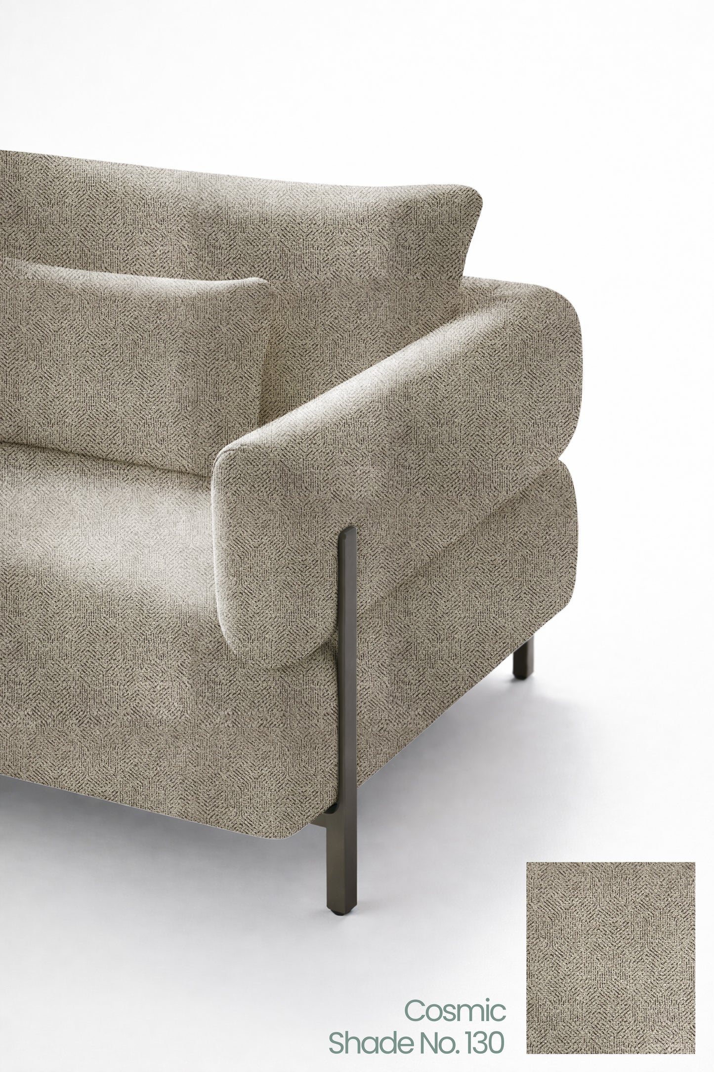 Pebble Path Color Sofa Fabric