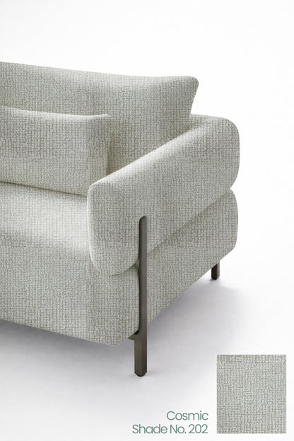 Soft Ash Color Sofa Fabric