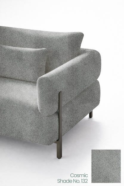 Silver Quarry Color Sofa Fabric