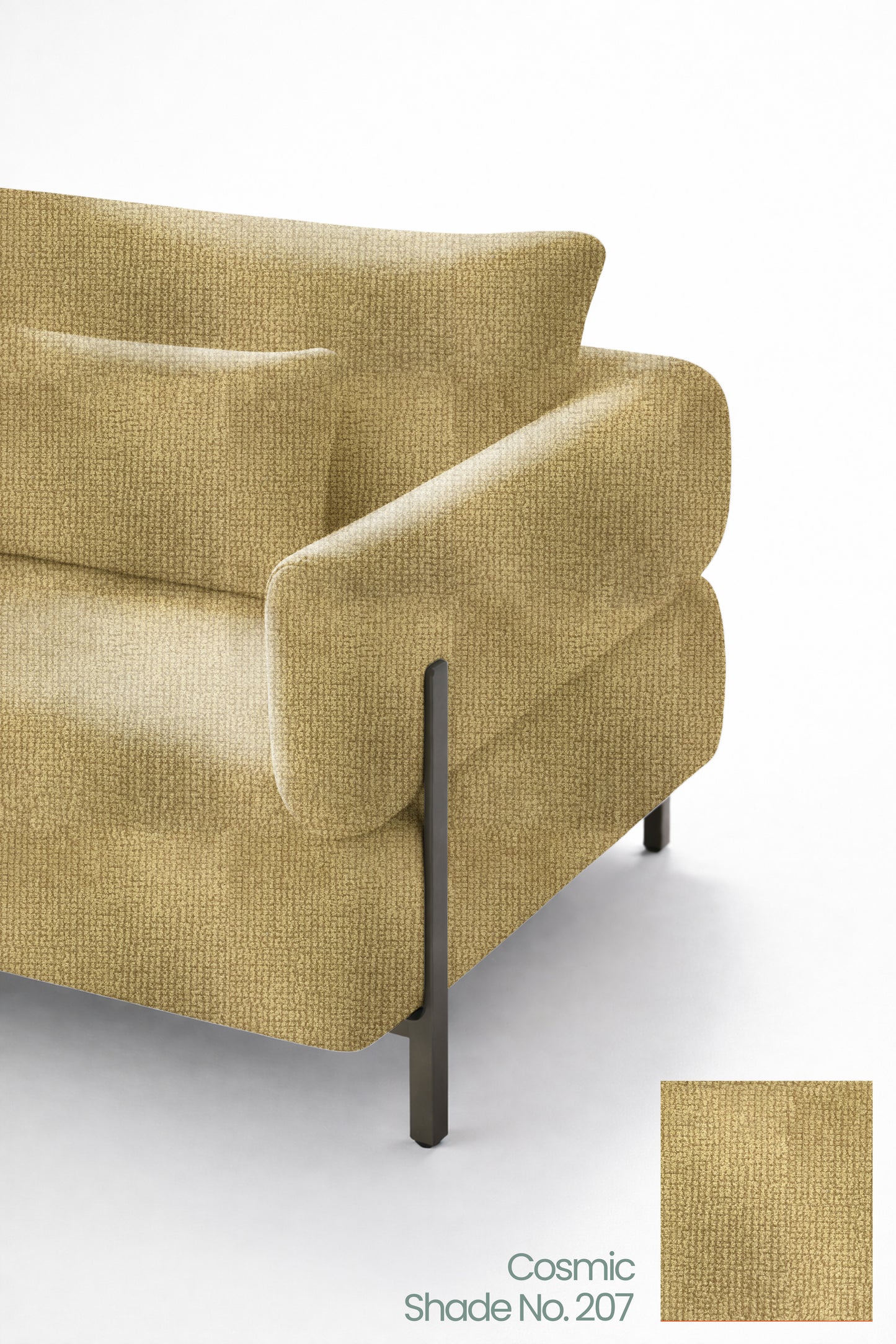 Honey Grain Color Sofa Fabric