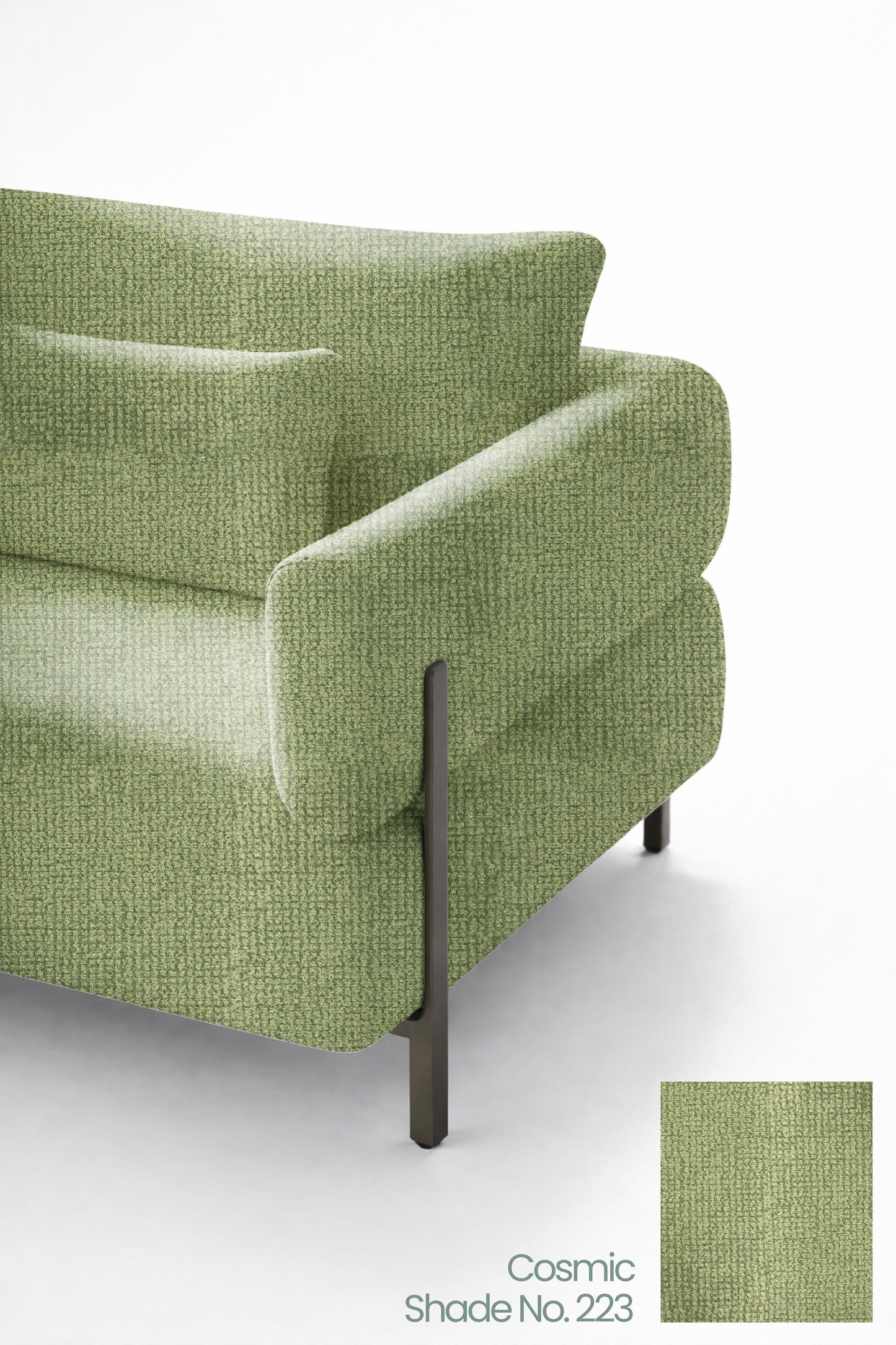 Sage Weave Color Sofa Fabric