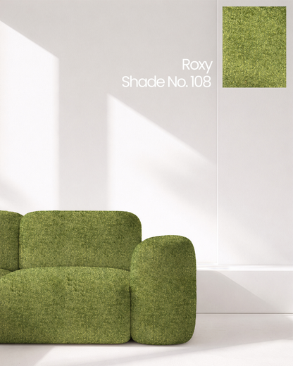 Forest Green Boucle Sofa Fabric