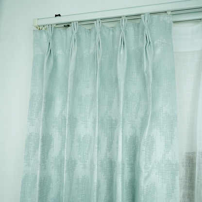 dyed jacquard mordern design skyblue