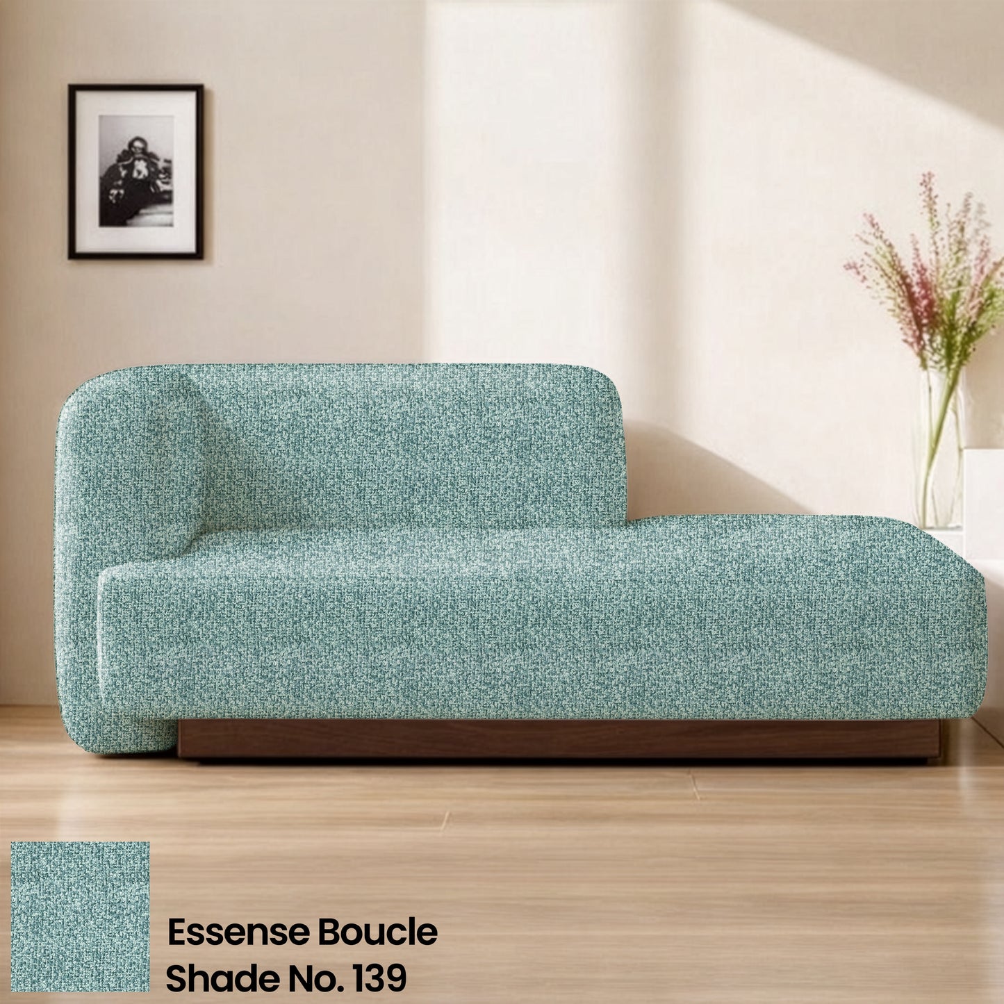Sea Mist Color Sofa Fabric