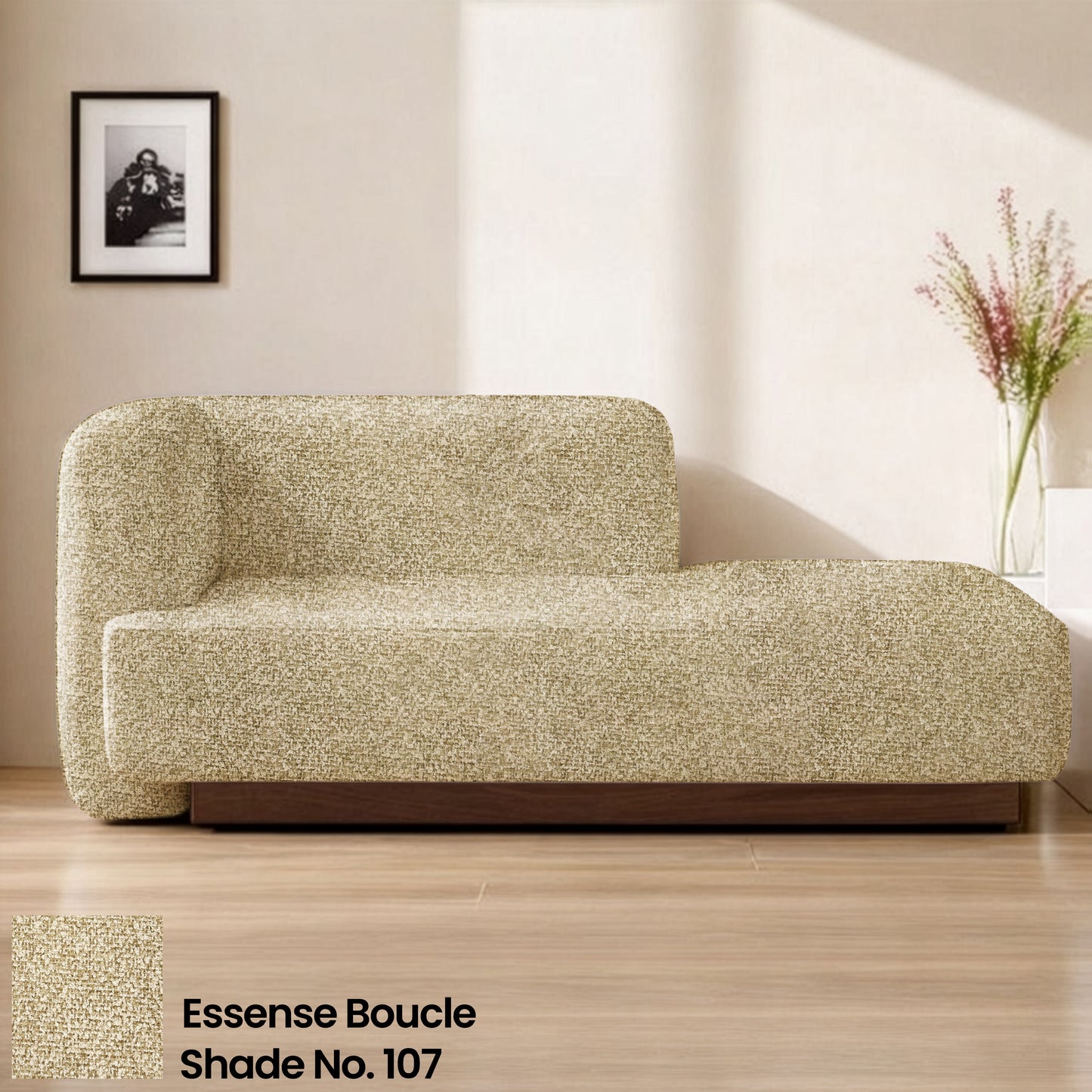 Warm Wheat Color Sofa Fabric