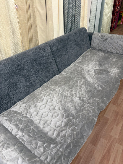 Crystal Fur Sofa Cover