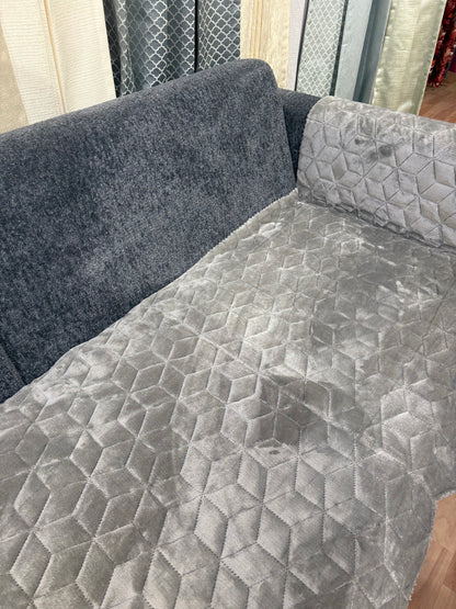 Crystal Fur Sofa Cover