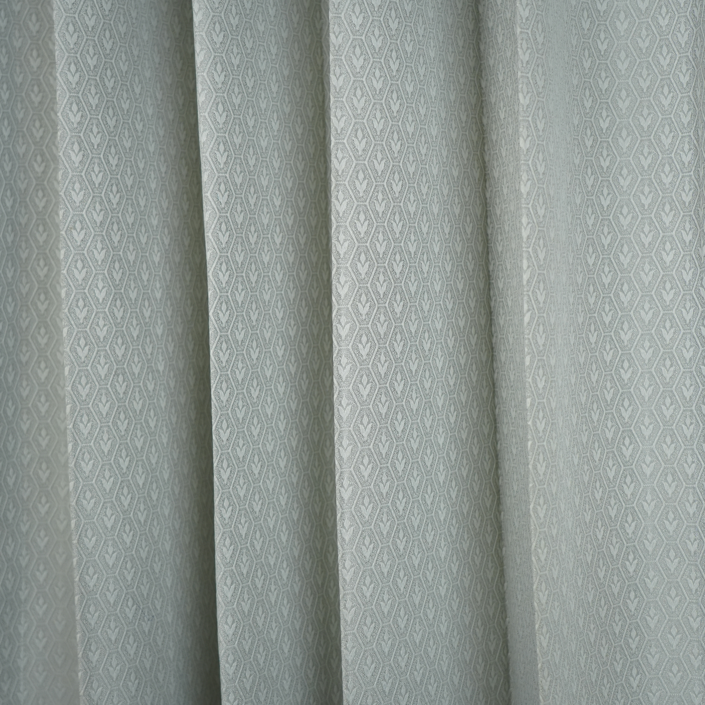 Light Grey Diamond Design Dyed Jacquard