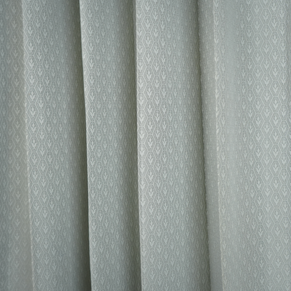 Light Grey Diamond Design Dyed Jacquard