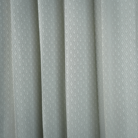 Light Grey Diamond Design Dyed Jacquard