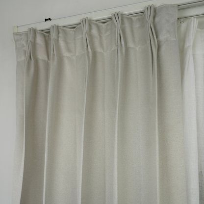 Light Grey Silver Texture Weave